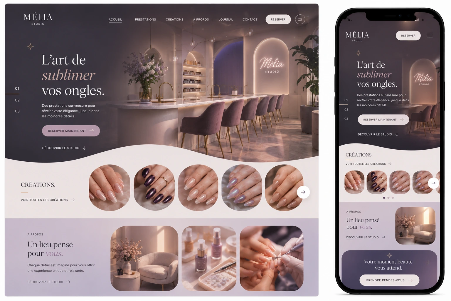 Nail studio